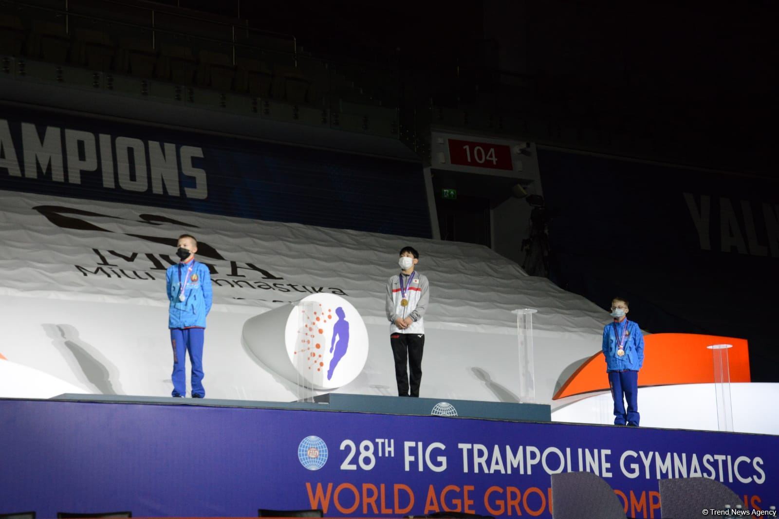 Baku holds awarding ceremony for winners of final day of FIG World Age Group Competitions
