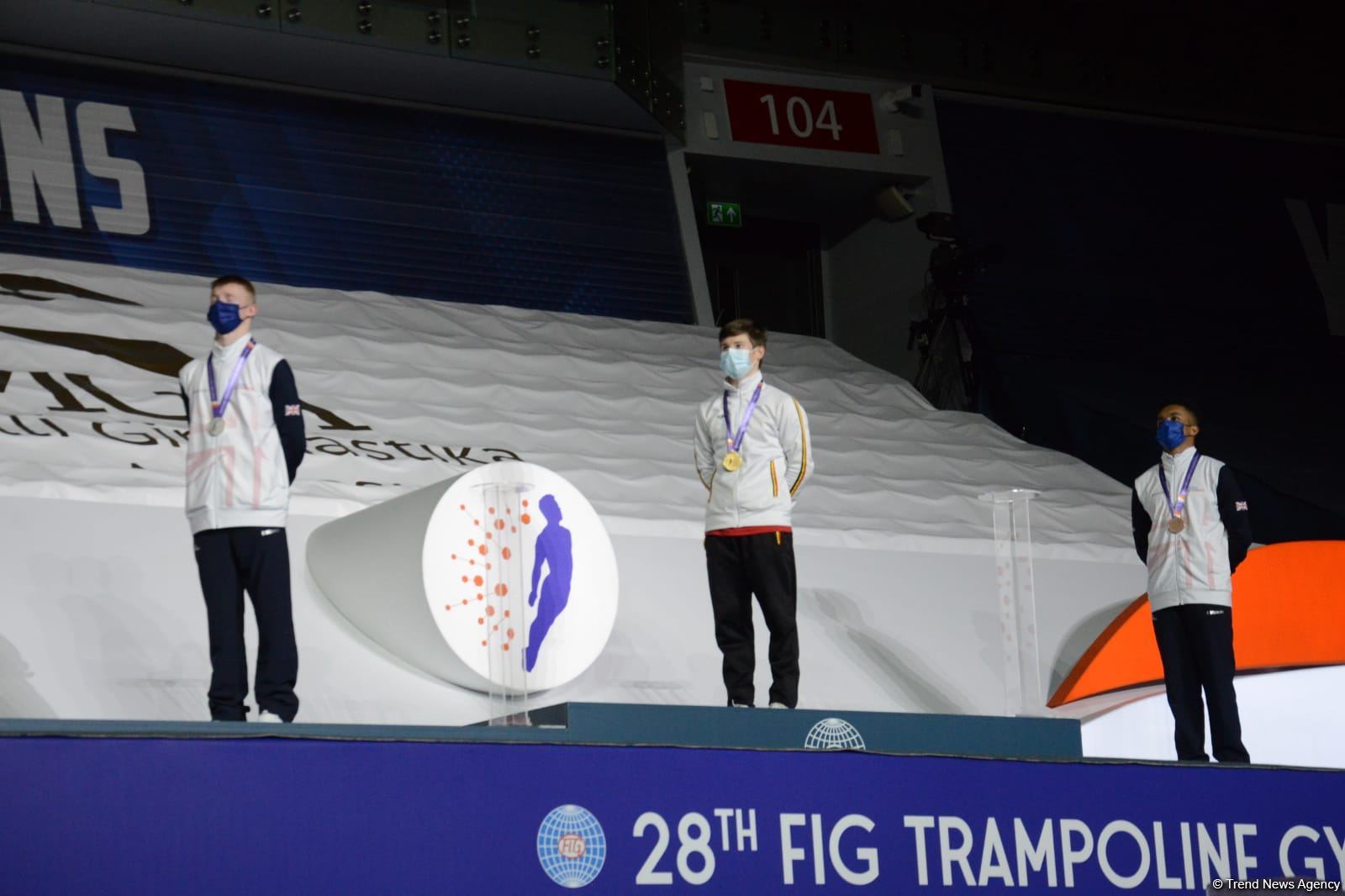 Baku holds awarding ceremony for winners of final day of FIG World Age Group Competitions