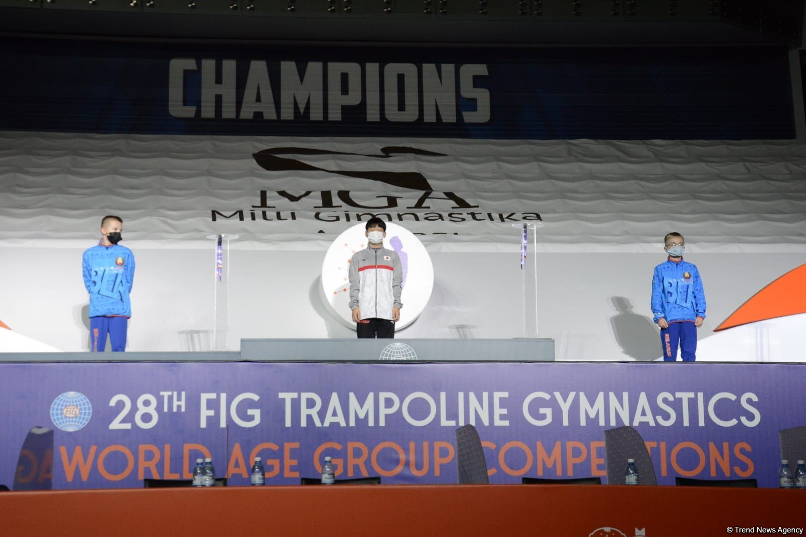 Baku holds awarding ceremony for winners of final day of FIG World Age Group Competitions