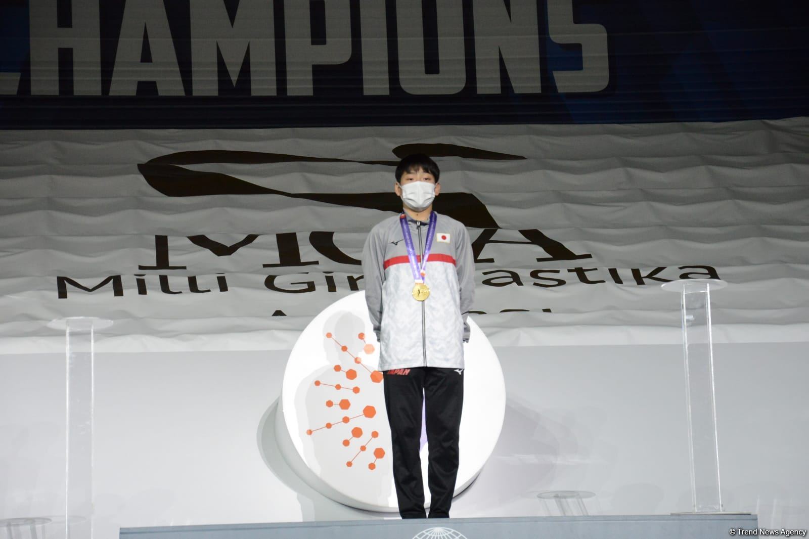 Baku holds awarding ceremony for winners of final day of FIG World Age Group Competitions