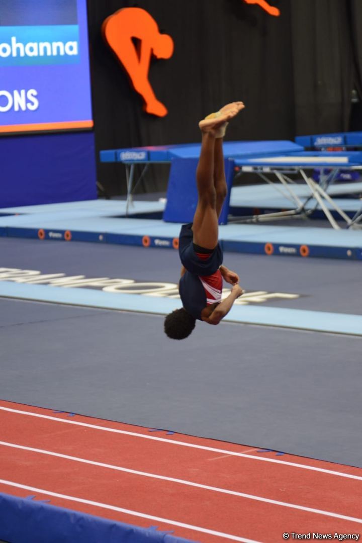 Final day of 28th FIG Trampoline Gymnastics World Age Group Competitions starts at National Gymnastics Arena in Baku (PHOTO)