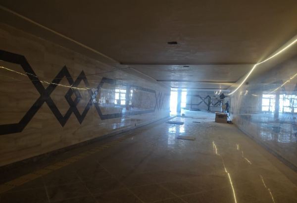 Construction of another ground station of Baku Metro wraps up