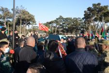 Burial ceremony of Azerbaijani helicopter crash victims held in second Alley of Martyrs (PHOTO/VIDEO)