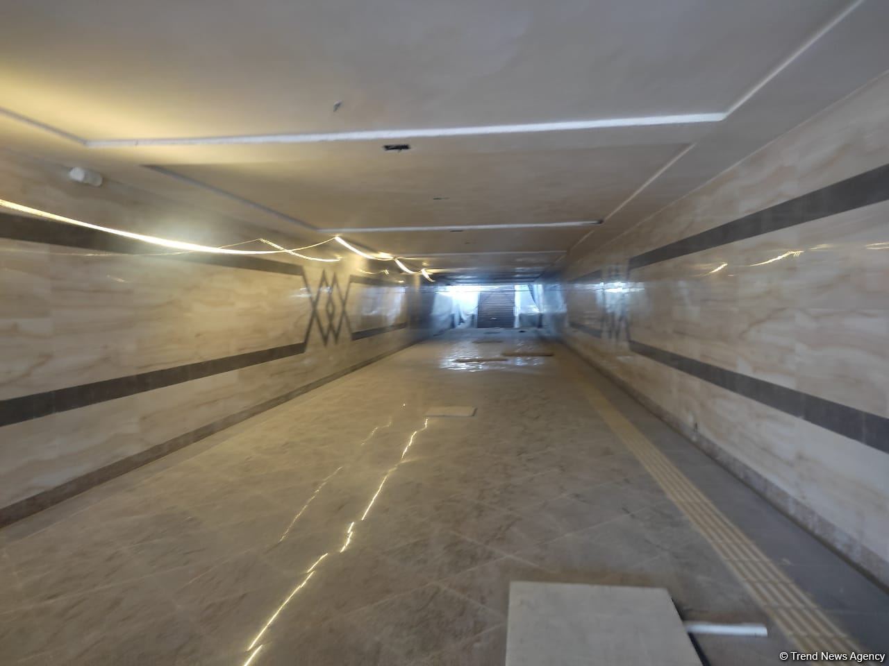 Construction and installation work under completion at Azerbaijan’s Khojasan metro station (PHOTO)