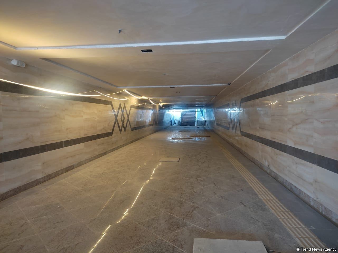 Construction and installation work under completion at Azerbaijan’s Khojasan metro station (PHOTO)