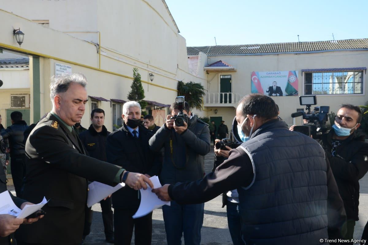 Azerbaijan releases 122 prisoners from correctional institution within amnesty act (PHOTO)