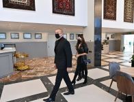 President Ilham Aliyev and First Lady Mehriban Aliyeva view conditions created at Guba Olympic Sports Complex (PHOTO/VIDEO)