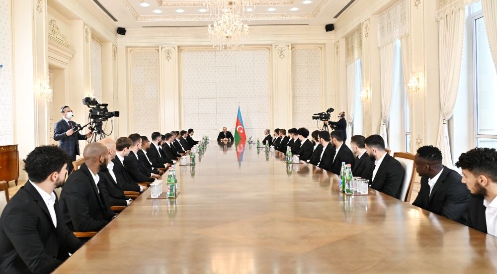 I would like our other football clubs to follow in your footsteps - President Ilham Aliyev to Qarabag football club
