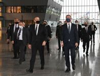 President Ilham Aliyev and NATO Secretary General Jens Stoltenberg met in Brussels (PHOTO/VIDEO)