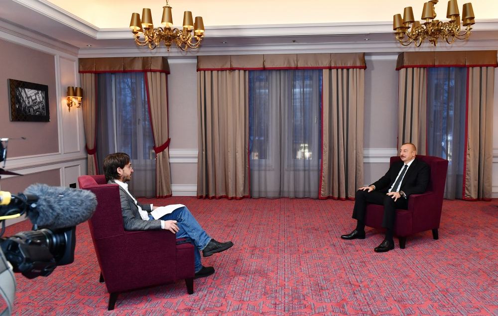 Azerbaijan willing to open borders with Armenia - President Ilham Aliyev