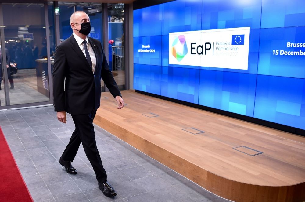 President Ilham Aliyev attended Eastern Partnership Summit of European Union in Brussels (PHOTO/VIDEO)