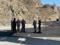 Azerbaijan opens first gas station on Goris-Gafan road (PHOTO)