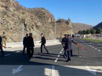 Azerbaijan opens first gas station on Goris-Gafan road (PHOTO)