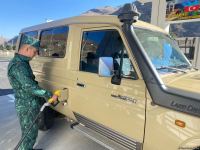 Azerbaijan opens first gas station on Goris-Gafan road (PHOTO)
