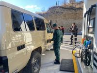 Azerbaijan opens first gas station on Goris-Gafan road (PHOTO)