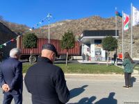 Azerbaijan opens first gas station on Goris-Gafan road (PHOTO)