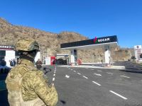 Azerbaijan opens first gas station on Goris-Gafan road (PHOTO)