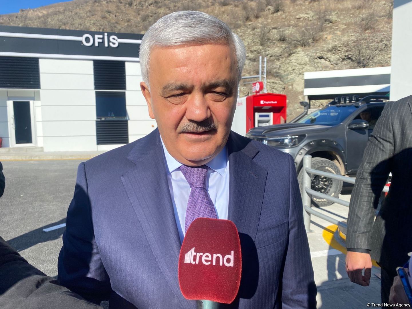 Azerbaijan opens first gas station on Goris-Gafan road (PHOTO)