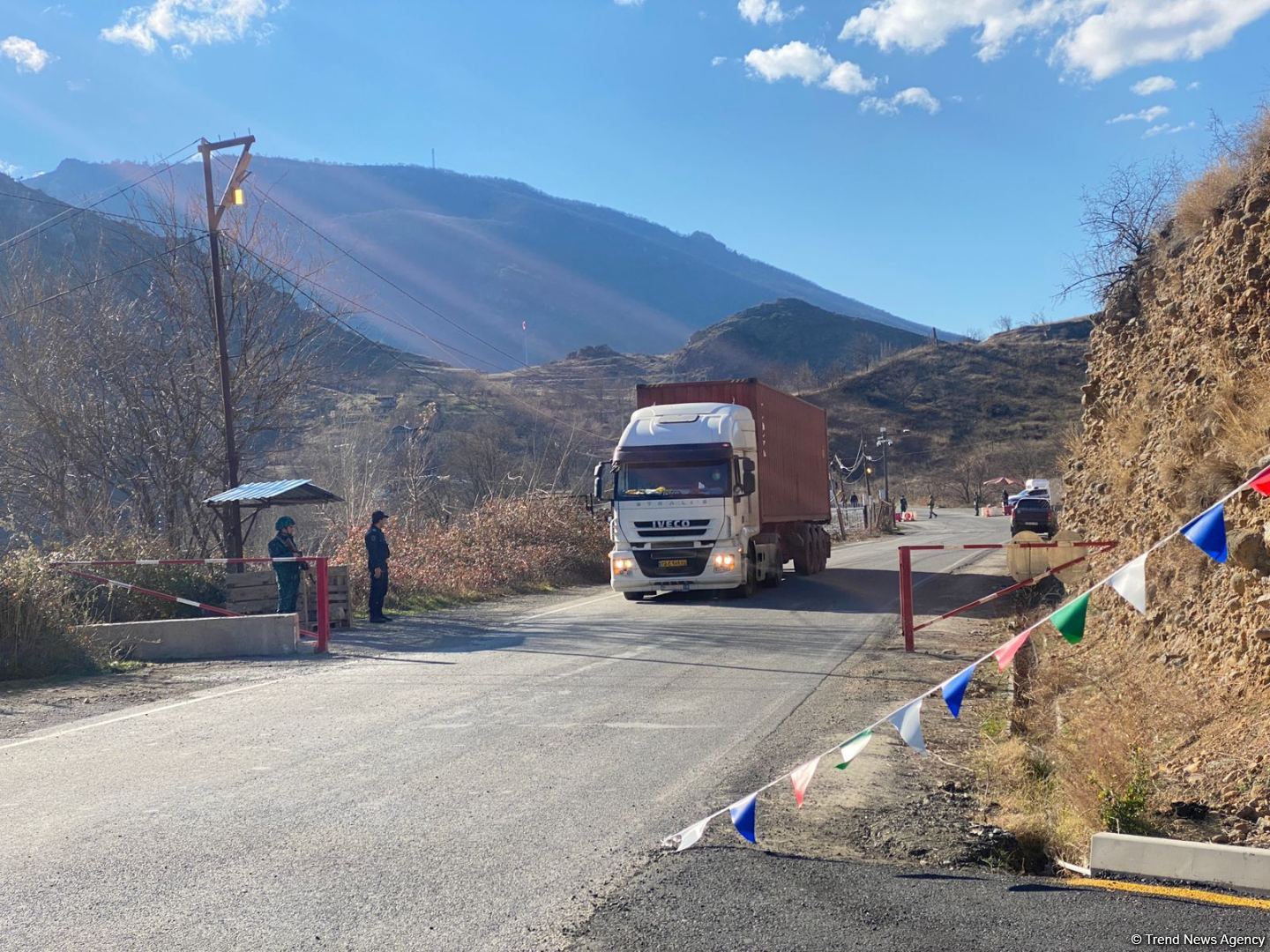 Azerbaijan opens first gas station on Goris-Gafan road (PHOTO)
