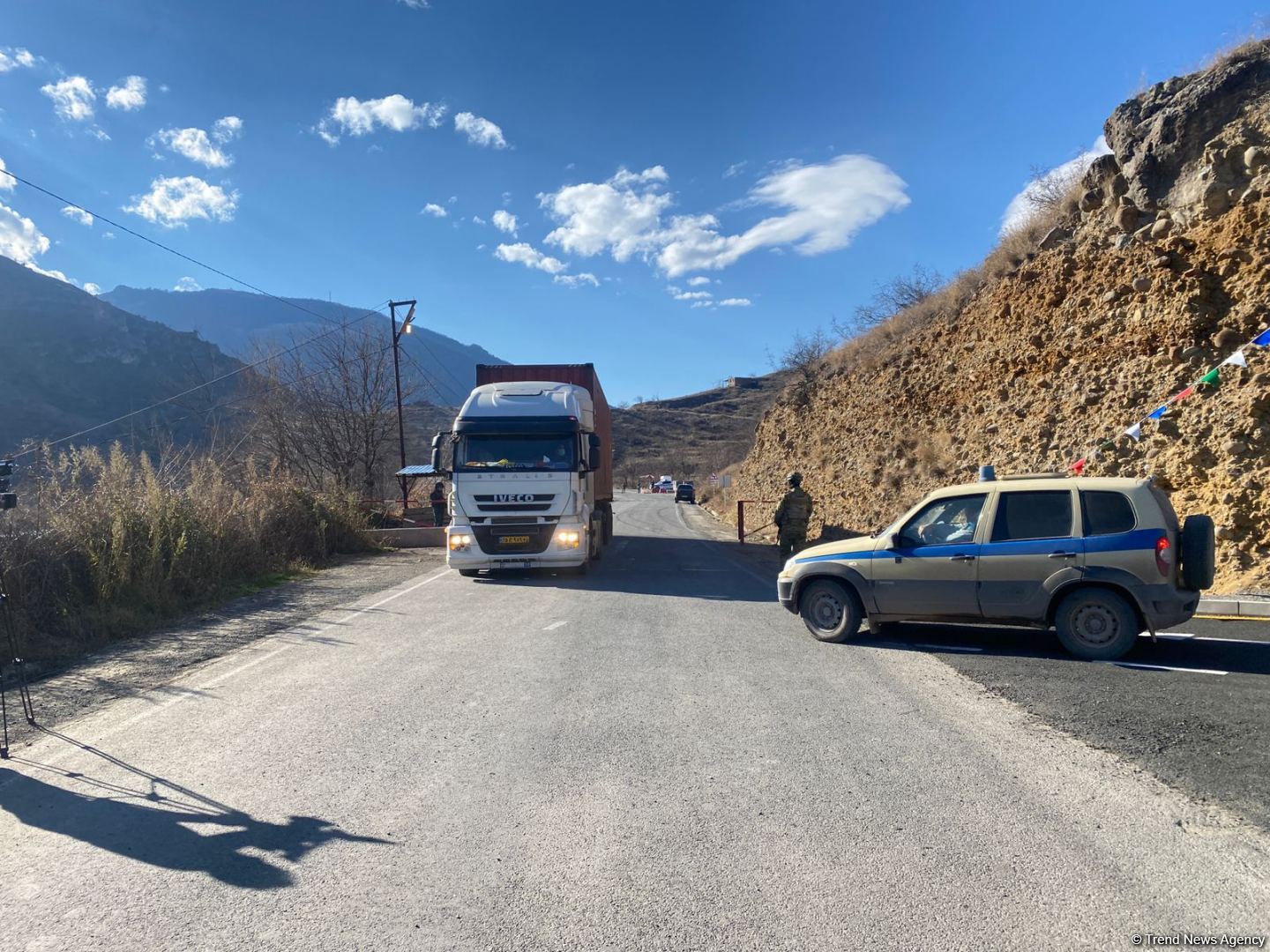 Azerbaijan opens first gas station on Goris-Gafan road (PHOTO)