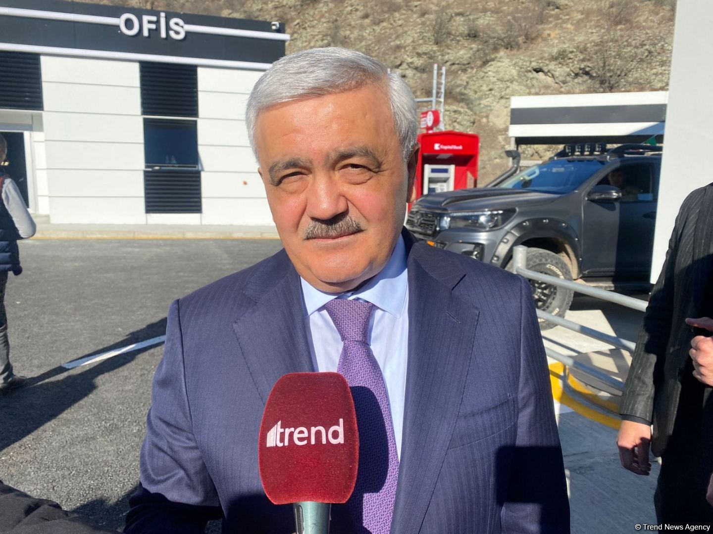Azerbaijan opens first gas station on Goris-Gafan road (PHOTO)