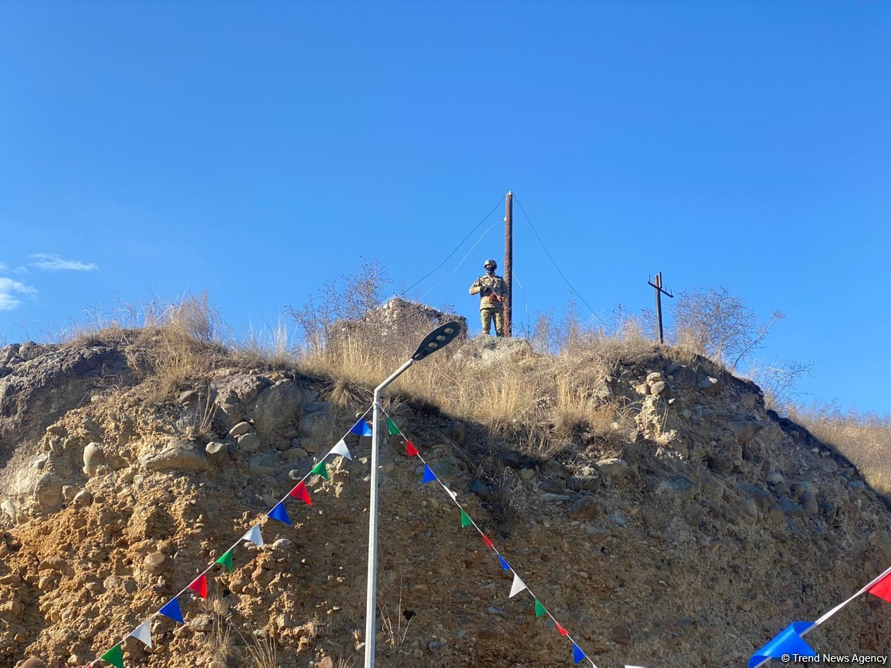 Azerbaijan opens first gas station on Goris-Gafan road (PHOTO)