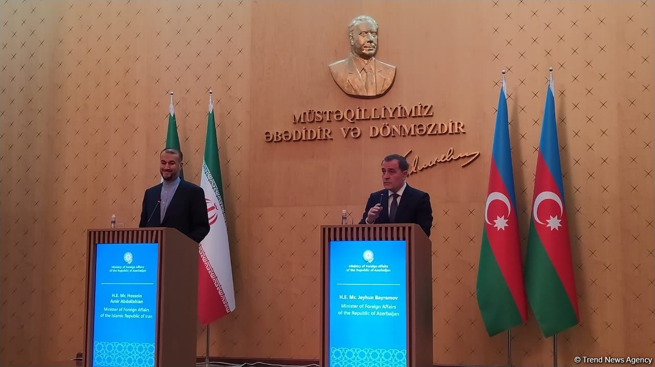 Azerbaijani, Iranian FMs hold meeting and joint press-conference (VIDEO)