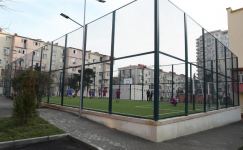 Heydar Aliyev Foundation VP Leyla Aliyeva takes part in opening ceremony of another yard, renovated within "Our Yard" project (PHOTO)