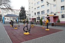 Heydar Aliyev Foundation VP Leyla Aliyeva takes part in opening ceremony of another yard, renovated within "Our Yard" project (PHOTO)