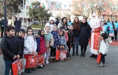 Heydar Aliyev Foundation VP Leyla Aliyeva takes part in opening ceremony of another yard, renovated within "Our Yard" project (PHOTO)