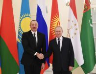 President Ilham Aliyev takes part in informal meeting of CIS heads of state in St. Petersburg (PHOTO/VIDEO)
