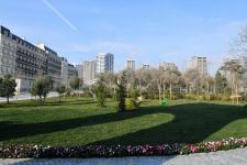 President Ilham Aliyev and First Lady Mehriban Aliyeva view conditions created at newly renovated Nizami Ganjavi Park (PHOTO/VIDEO)
