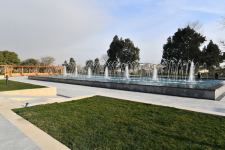 President Ilham Aliyev and First Lady Mehriban Aliyeva view conditions created at newly renovated Nizami Ganjavi Park (PHOTO/VIDEO)
