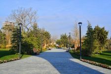 President Ilham Aliyev and First Lady Mehriban Aliyeva view conditions created at newly renovated Nizami Ganjavi Park (PHOTO/VIDEO)