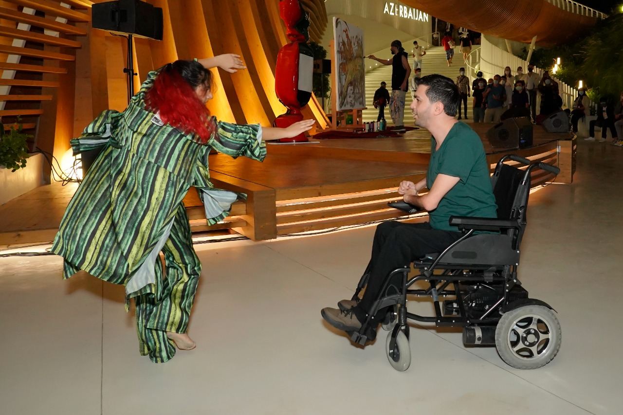 Disabled persons take part in Expo 2020 Dubai through support of Azerbaijan's Heydar Aliyev Foundation (PHOTO)