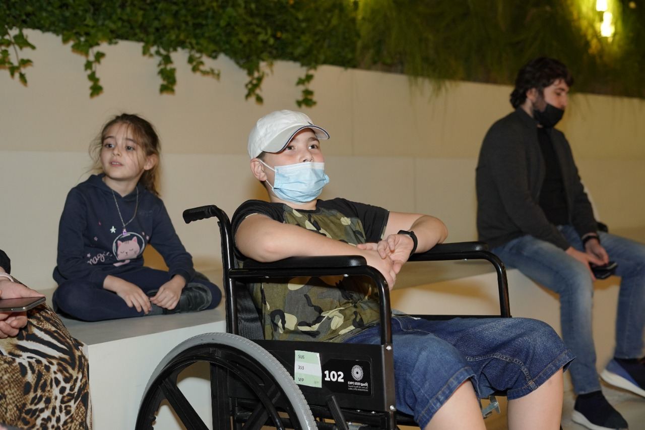 Disabled persons take part in Expo 2020 Dubai through support of Azerbaijan's Heydar Aliyev Foundation (PHOTO)