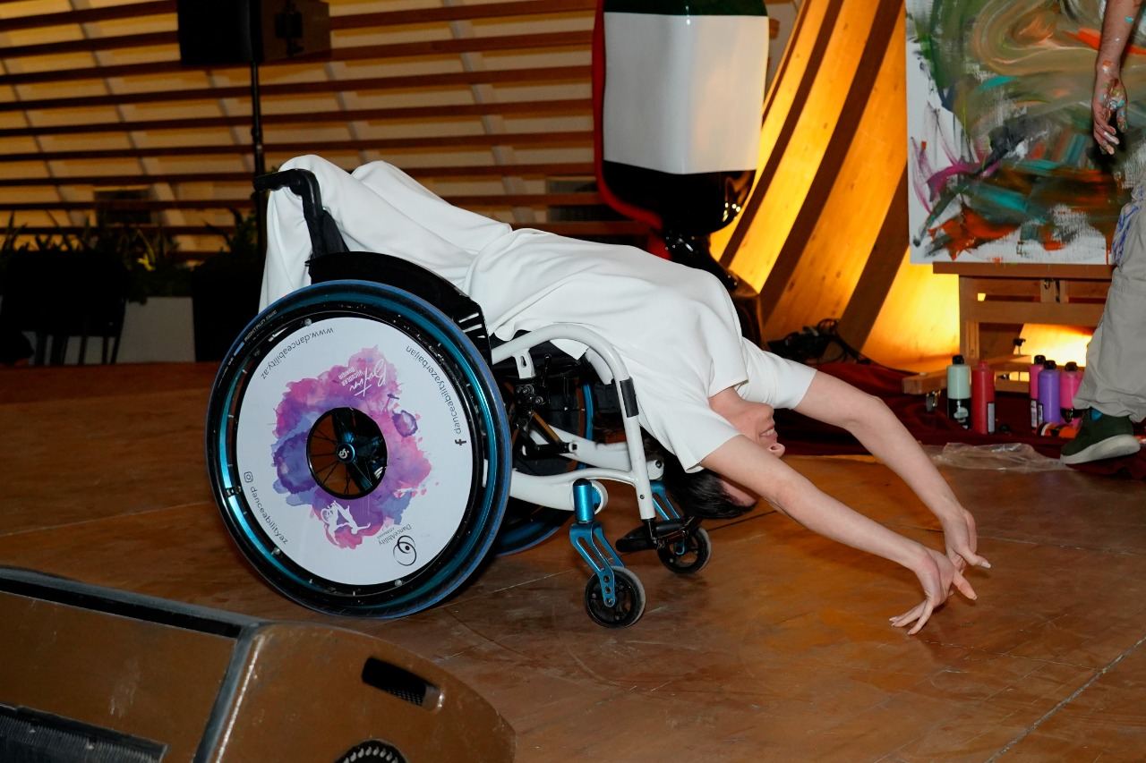 Disabled persons take part in Expo 2020 Dubai through support of Azerbaijan's Heydar Aliyev Foundation (PHOTO)