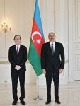 Azerbaijani President Ilham Aliyev receives credentials of newly appointed ambassador of Algeria (PHOTO/VIDEO)