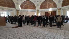 Believers express gratitude to Azerbaijani President Ilham Aliyev for conditions created in “Khanim Fatimeyi Zahra” mosque (PHOTO/VIDEO)