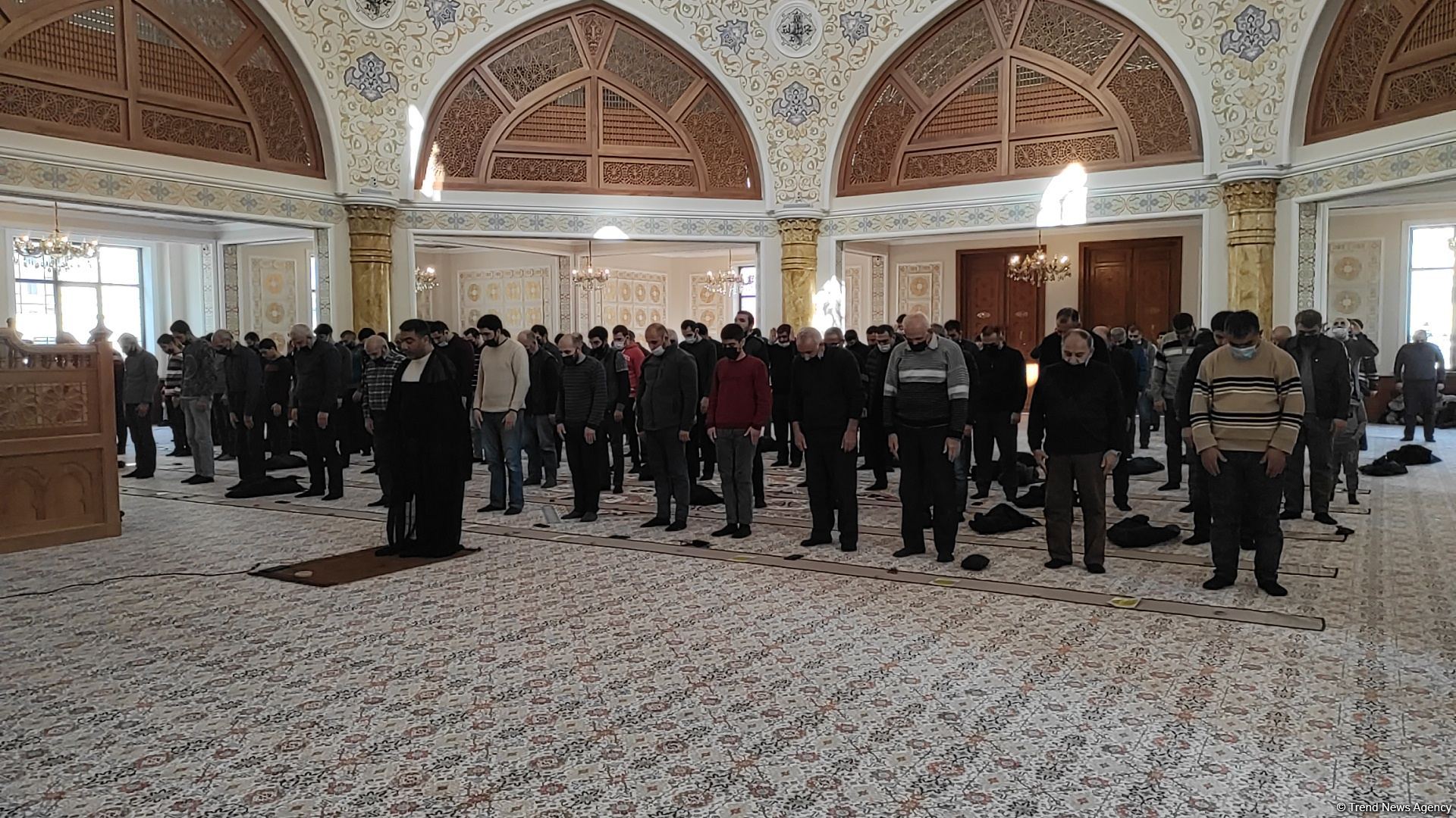 Believers express gratitude to Azerbaijani President Ilham Aliyev for conditions created in “Khanim Fatimeyi Zahra” mosque (PHOTO/VIDEO)