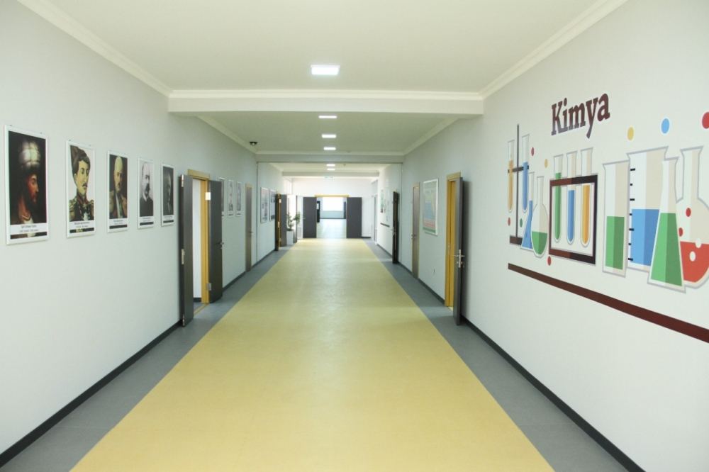 New school built in Azerbaijan's Gazakh on Heydar Aliyev Foundation's initiative (PHOTO)