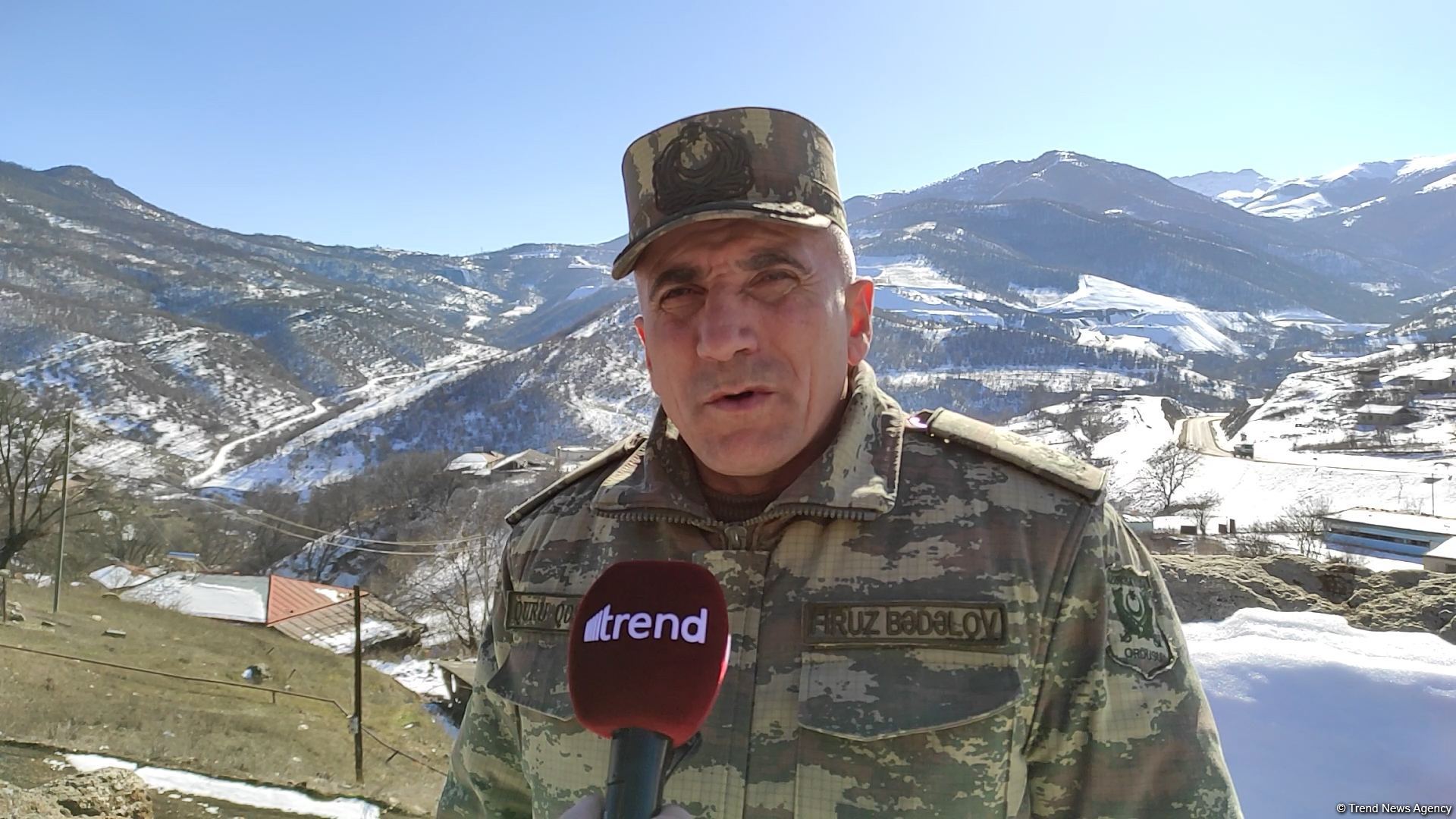 Azerbaijan's servicemen honor memory of martyrs in Dashalty village of liberated Shusha - Trend TV (PHOTO/VIDEO)