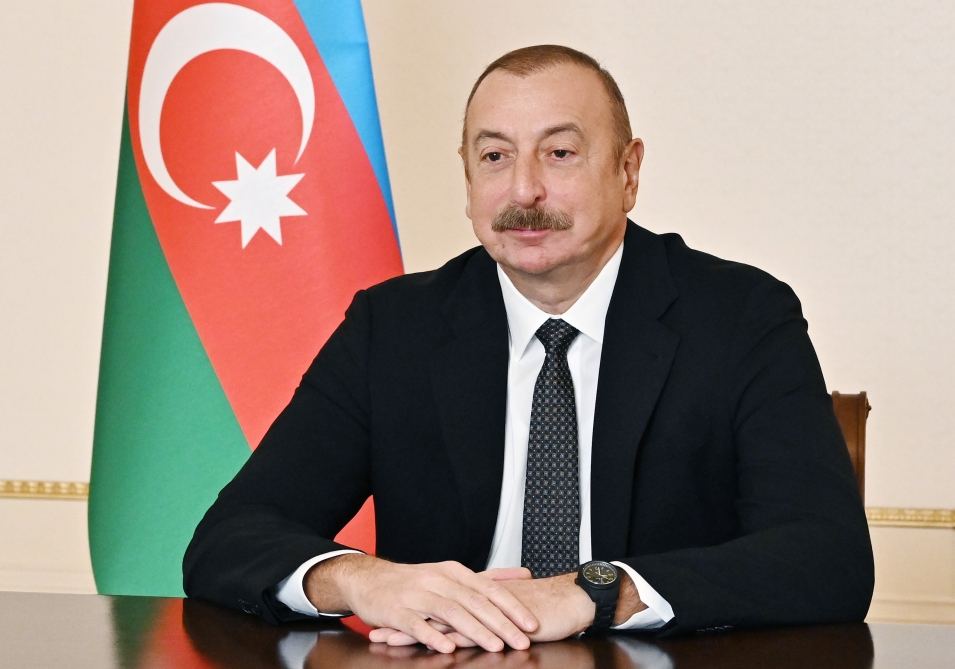 Azerbaijani President Ilham Aliyev holds videoconference meeting with WCO Sec-Gen (PHOTO/VIDEO)