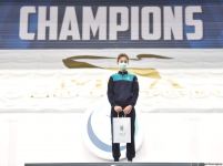 Сeremony of awarding prejunior, adult winners of Azerbaijan and Baku Championships in Trampoline and Tumbling (PHOTO)