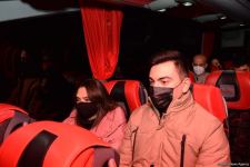 Another passenger bus leaves Baku for Shusha (PHOTO/VIDEO)