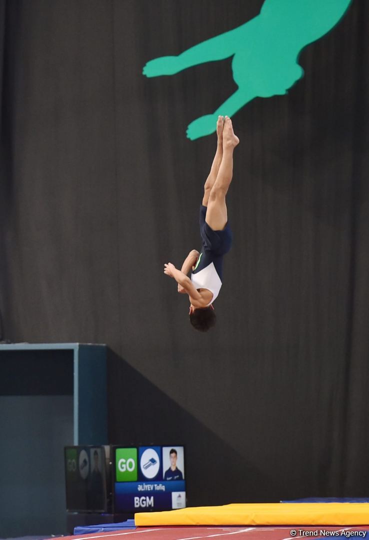 Сeremony of awarding prejunior, adult winners of Azerbaijan and Baku Championships in Trampoline and Tumbling (PHOTO)