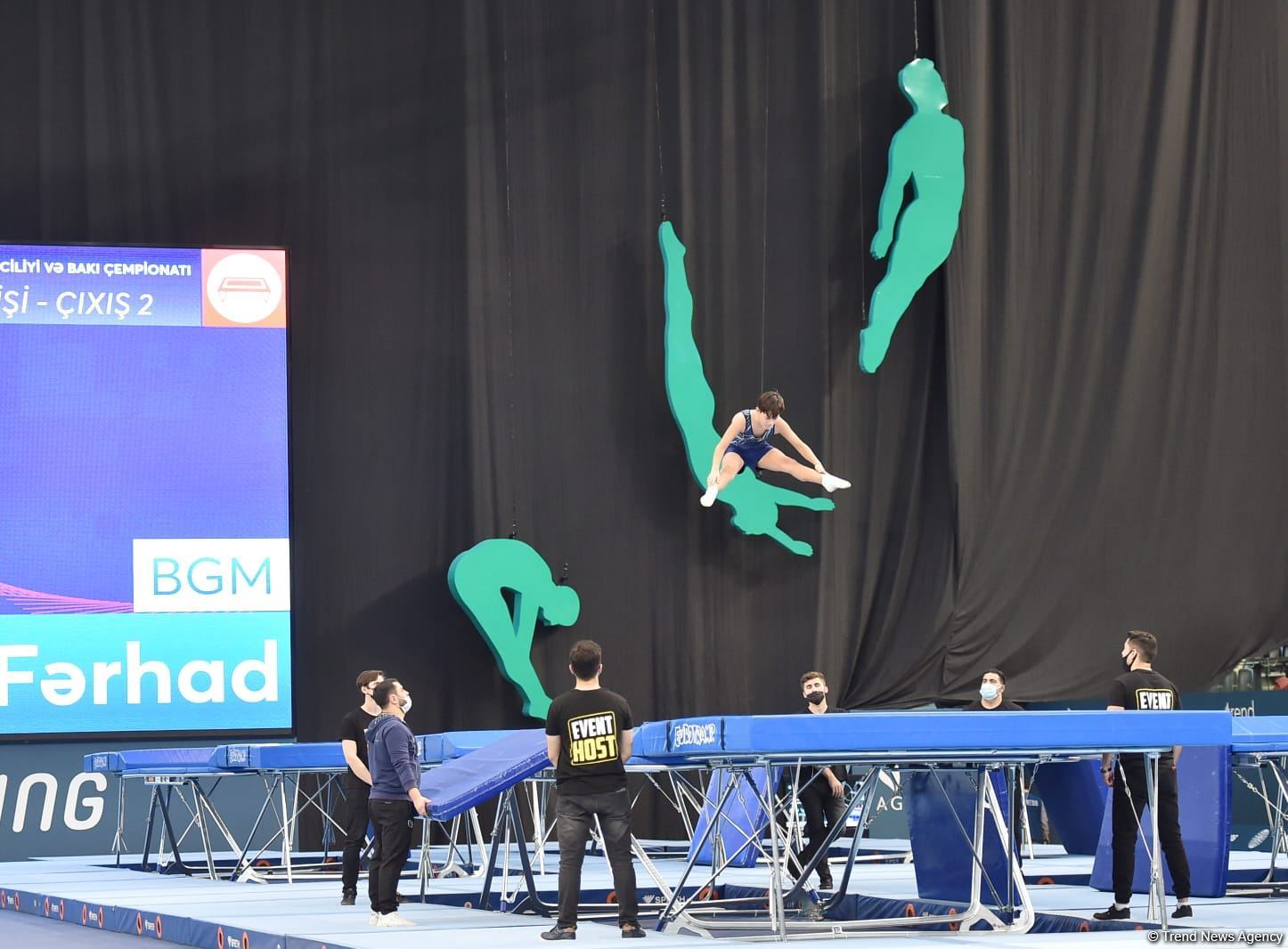 Сeremony of awarding prejunior, adult winners of Azerbaijan and Baku Championships in Trampoline and Tumbling (PHOTO)