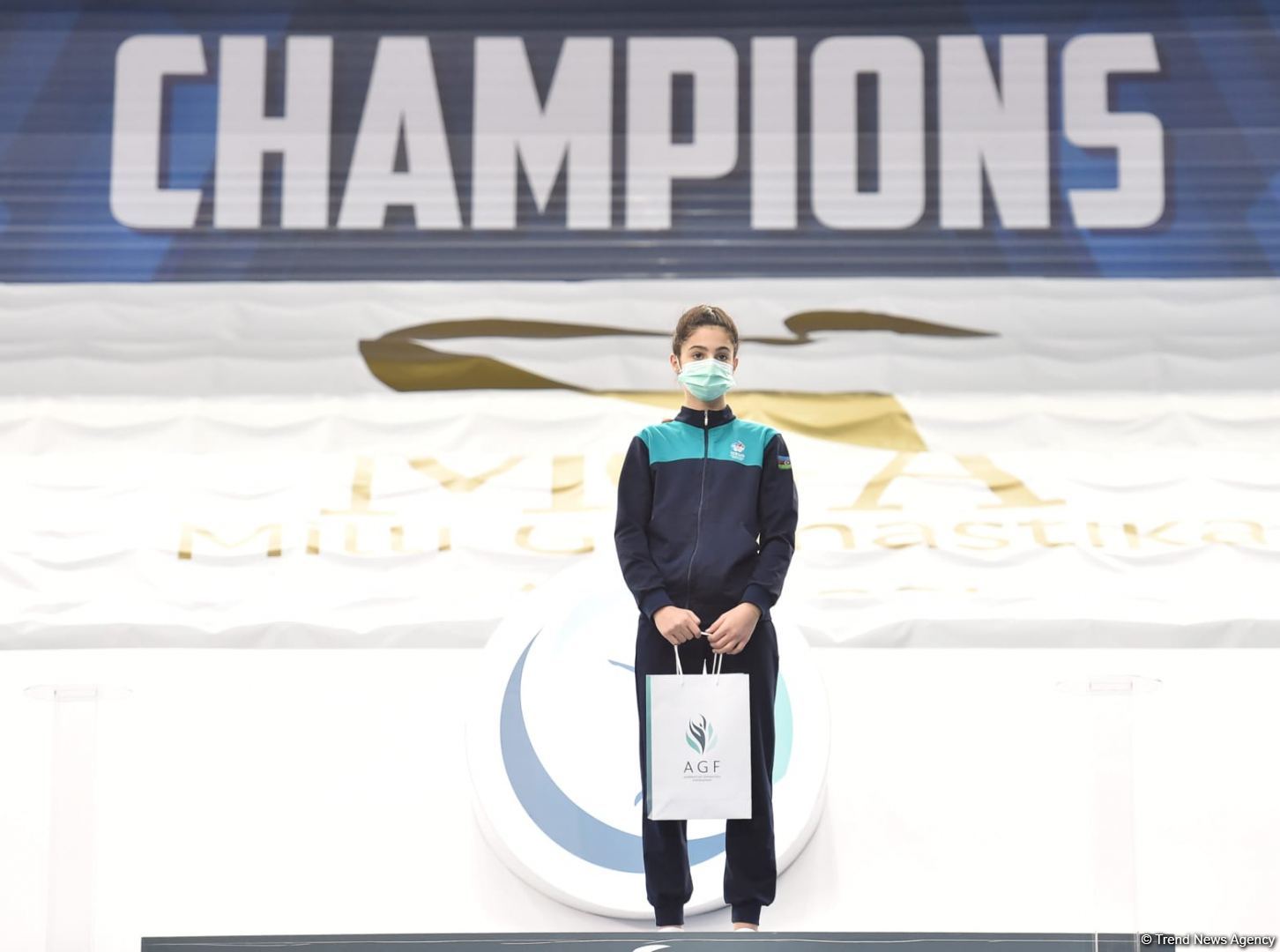 Сeremony of awarding prejunior, adult winners of Azerbaijan and Baku Championships in Trampoline and Tumbling (PHOTO)