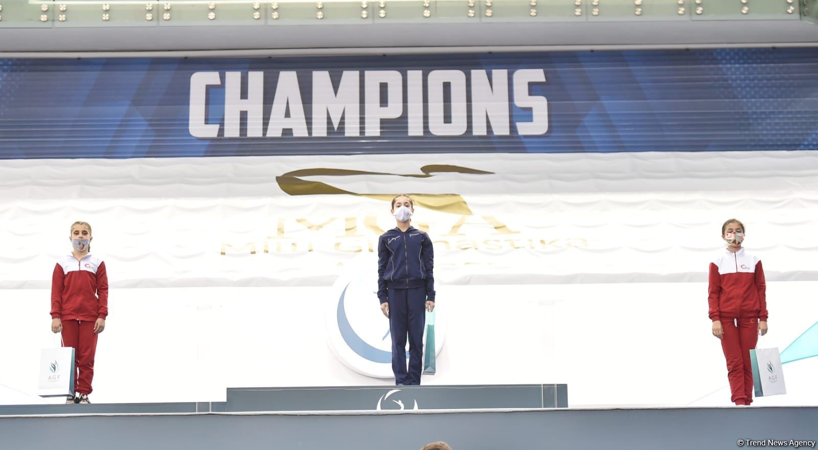 Сeremony of awarding prejunior, adult winners of Azerbaijan and Baku Championships in Trampoline and Tumbling (PHOTO)