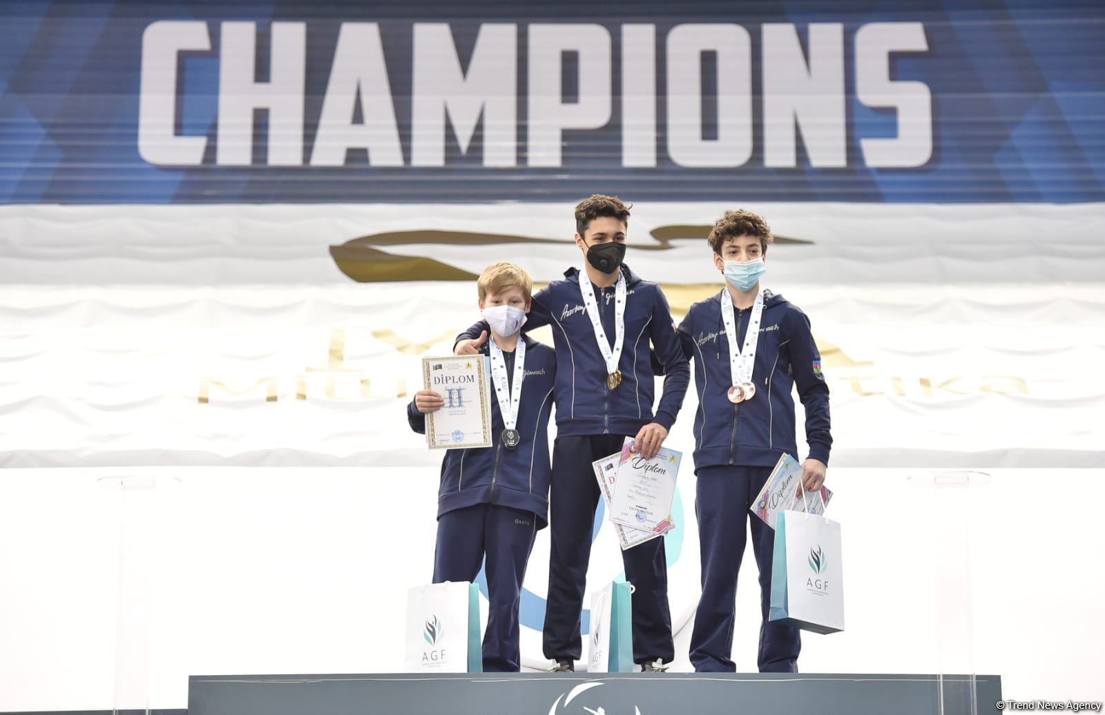 Winners of Azerbaijan and Baku Championships in Trampoline and Tumbling awarded (PHOTO)
